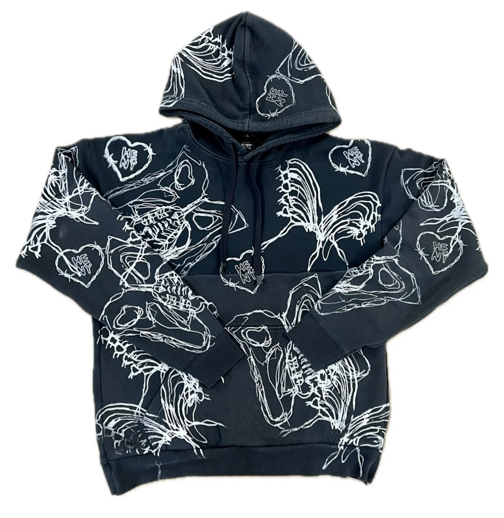 トップス MAZZ shirt patchwork hoodie Supreme Patchwork Zip Up Hooded Sweatshirt Black Men's - FW22 - US